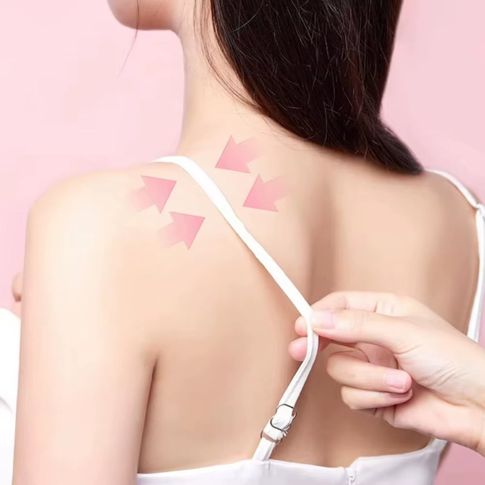 Portable 10G Anti-Slip Glue Body Skin Roll on Bra Non-Slip Fixed Adhesive Anti-Exposure Roll on Skin Adhesive for Clothing Dress