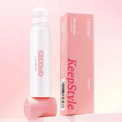 Portable 10G Anti-Slip Glue Body Skin Roll on Bra Non-Slip Fixed Adhesive Anti-Exposure Roll on Skin Adhesive for Clothing Dress